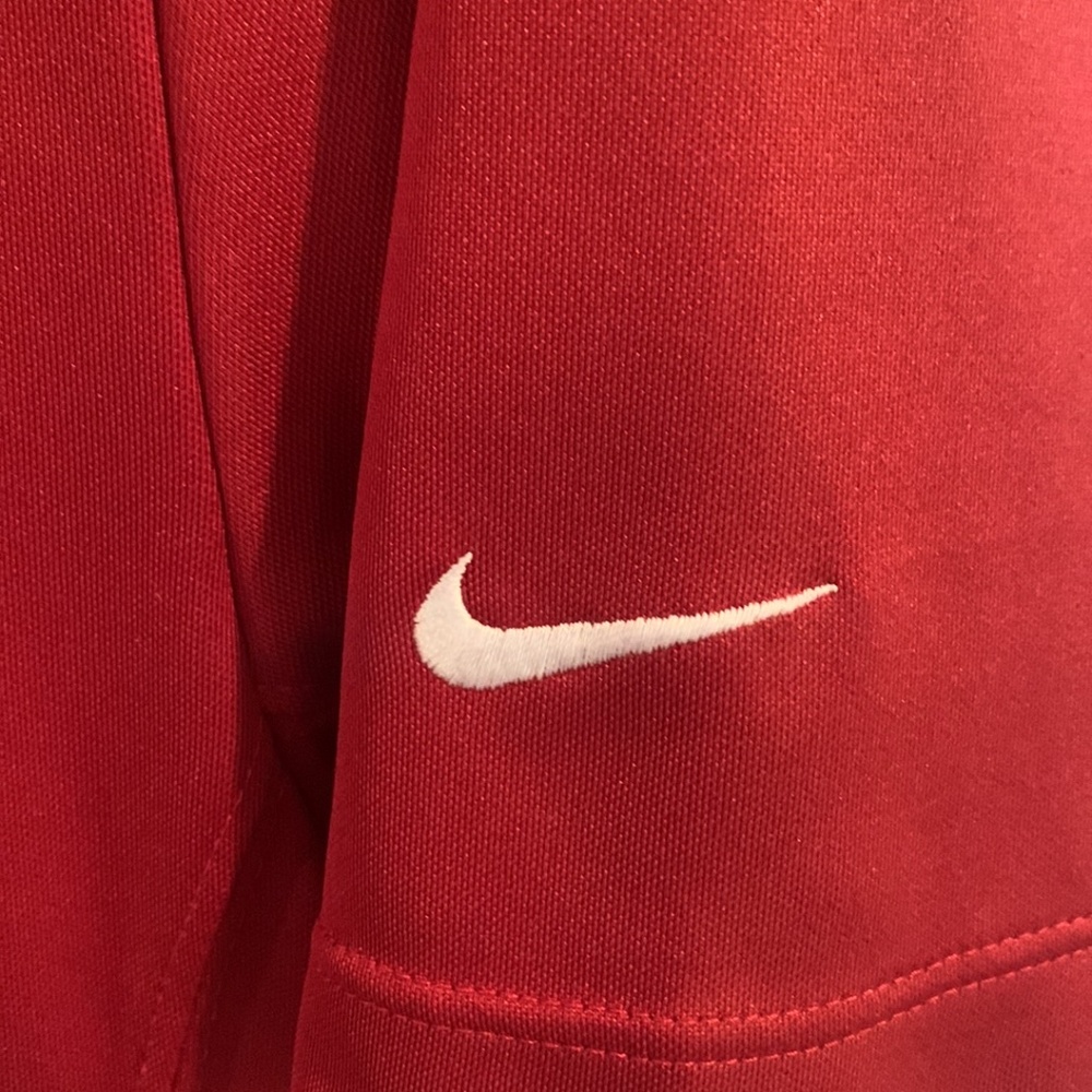 Mickey Mouse Golf Nike Dri-Fit Red Men’s Small Polo Shirt Disney Parks - Picture 3 of 6